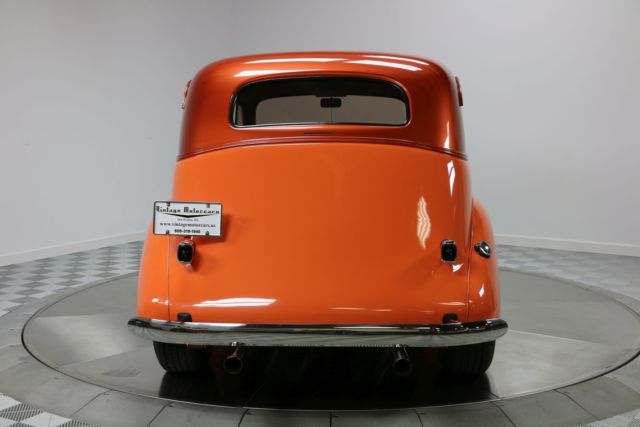 1938 Orange Chevrolet Sedan Flatback Sedan