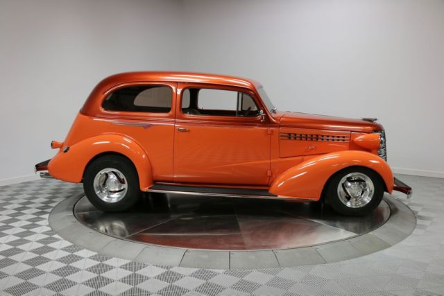 1938 Orange Chevrolet Sedan Flatback Sedan