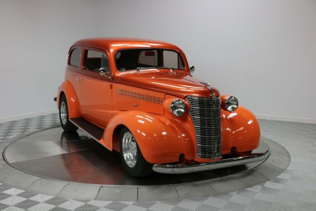 1938 Orange Chevrolet Sedan Flatback Sedan