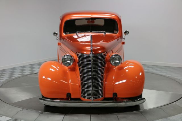 1938 Orange Chevrolet Sedan Flatback Sedan