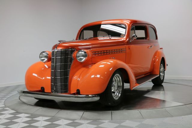 1938 Orange Chevrolet Sedan Flatback Sedan