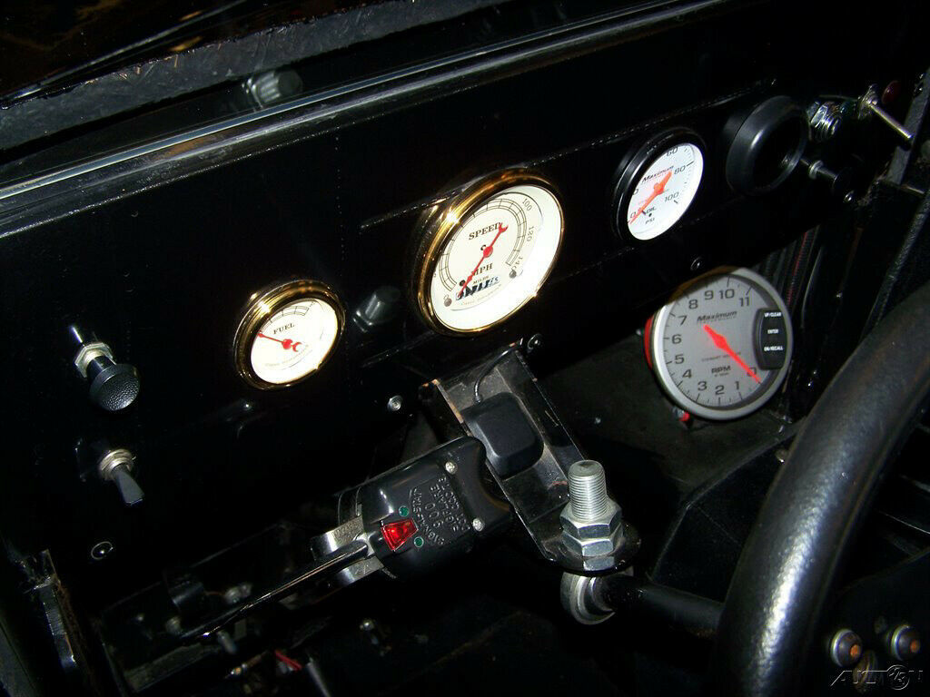 1937 Black Ford Model A Coupe