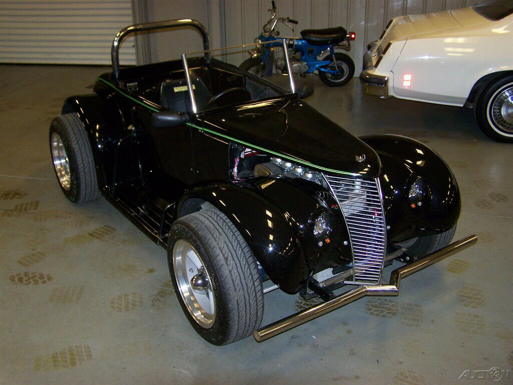 1937 Black Ford Model A Coupe