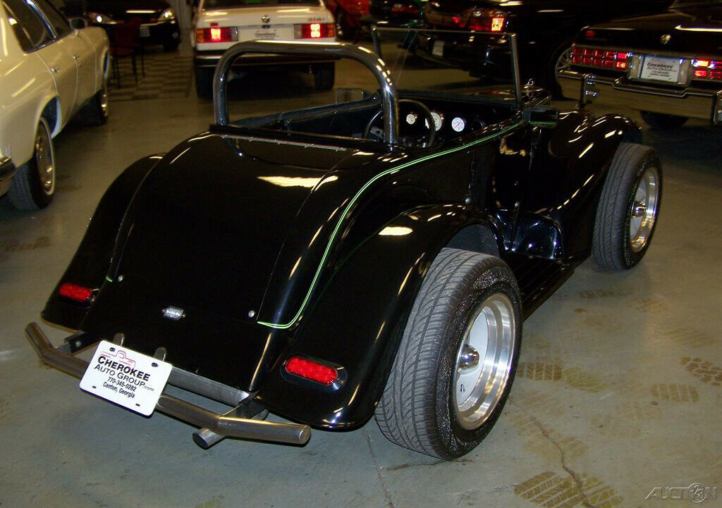 1937 Black Ford Model A Coupe