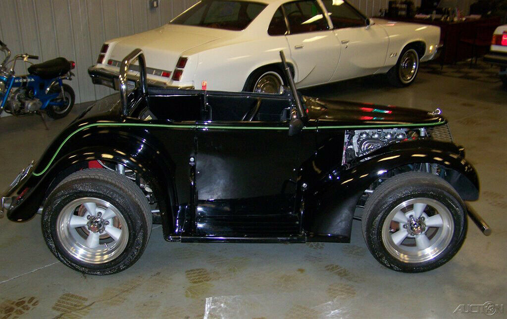 1937 Black Ford Model A Coupe