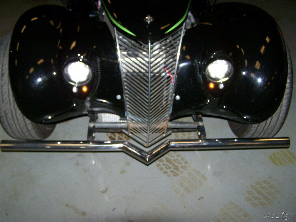 1937 Black Ford Model A Coupe