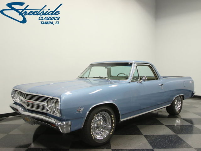 1965 Blue Chevrolet El Camino Pickup (Truck)