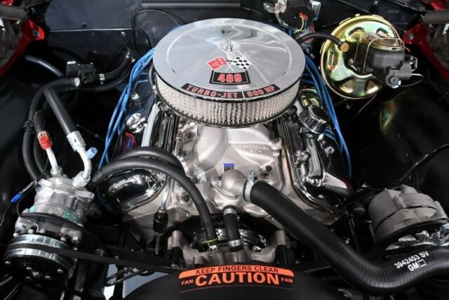 1968 Burgundy Chevrolet Chevelle Convertible