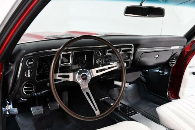 1968 Burgundy Chevrolet Chevelle Convertible