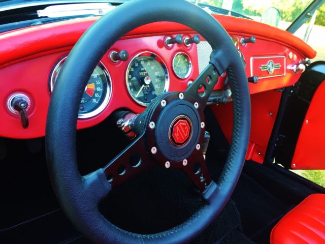 1958 Black MG MGA Convertible