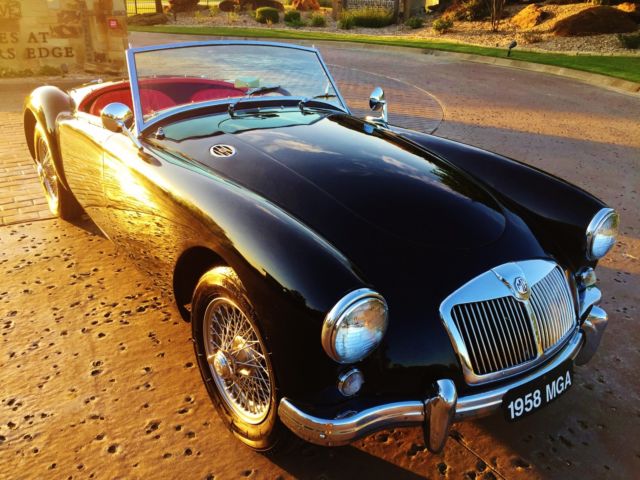 1958 Black MG MGA Convertible