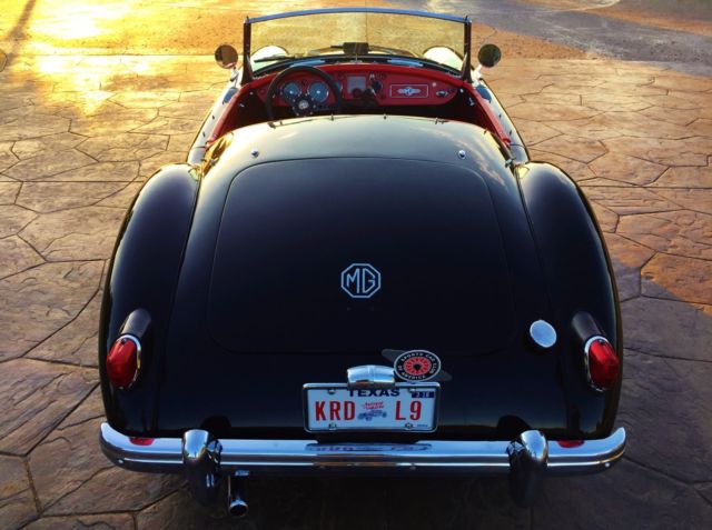 1958 Black MG MGA Convertible