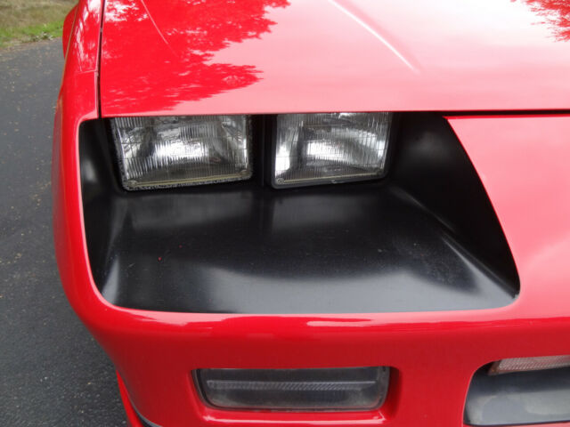 1987 Red Chevrolet Camaro Coupe