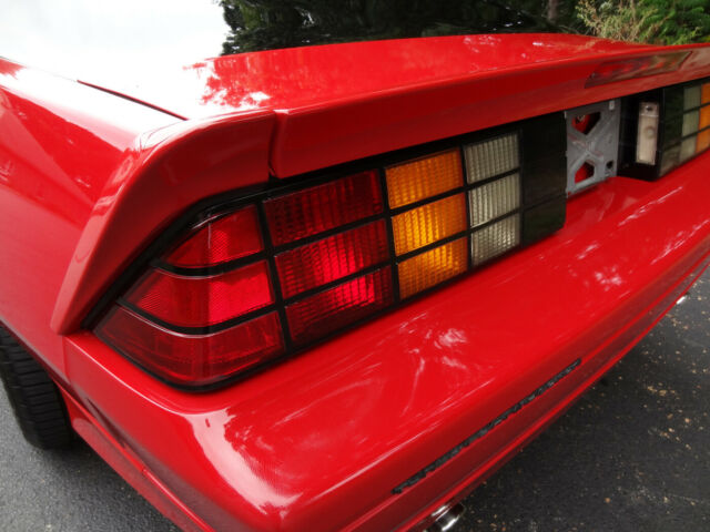 1987 Red Chevrolet Camaro Coupe