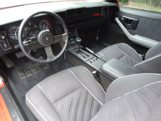 1987 Red Chevrolet Camaro Coupe