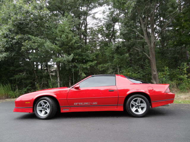 1987 Red Chevrolet Camaro Coupe