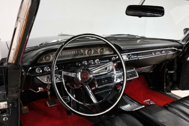 1962 Black Ford Galaxie Convertible