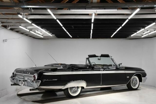 1962 Black Ford Galaxie Convertible