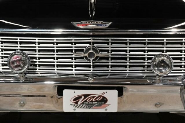 1962 Black Ford Galaxie Convertible