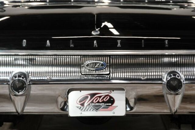 1962 Black Ford Galaxie Convertible