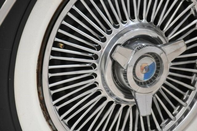 1962 Black Ford Galaxie Convertible