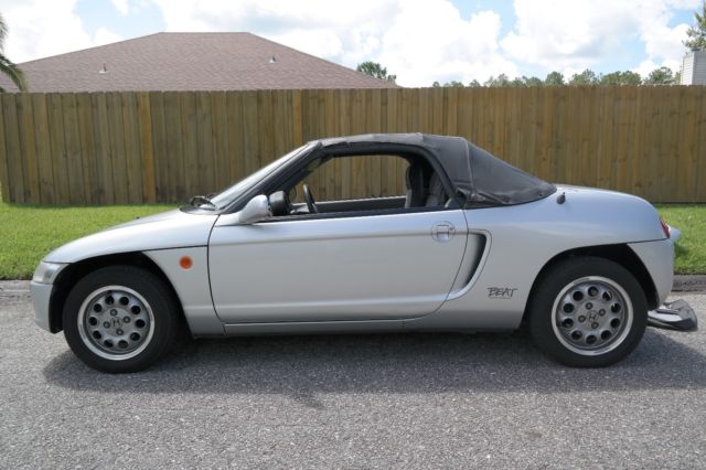 1991 Silver Honda Beat Convertible