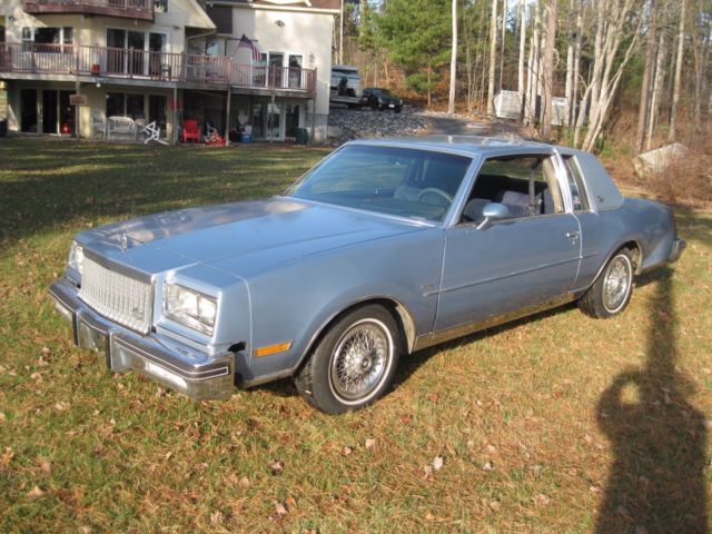 1980 Blue Buick Regal Coupe