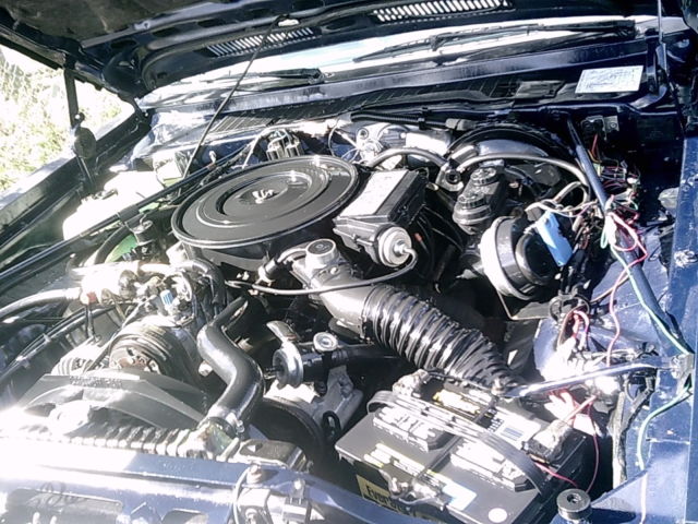 1985 Blue Chrysler New Yorker