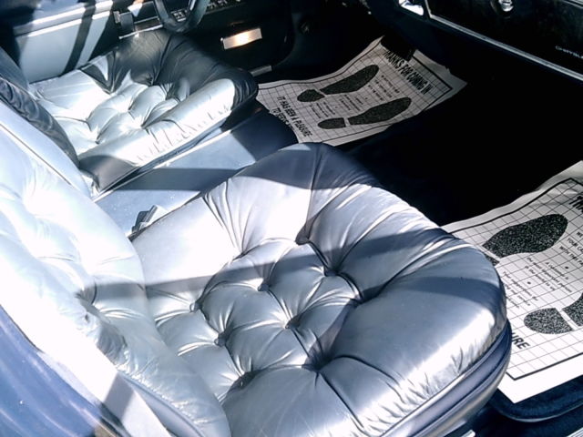 1985 Blue Chrysler New Yorker