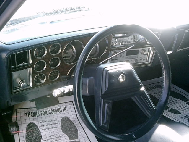 1985 Blue Chrysler New Yorker