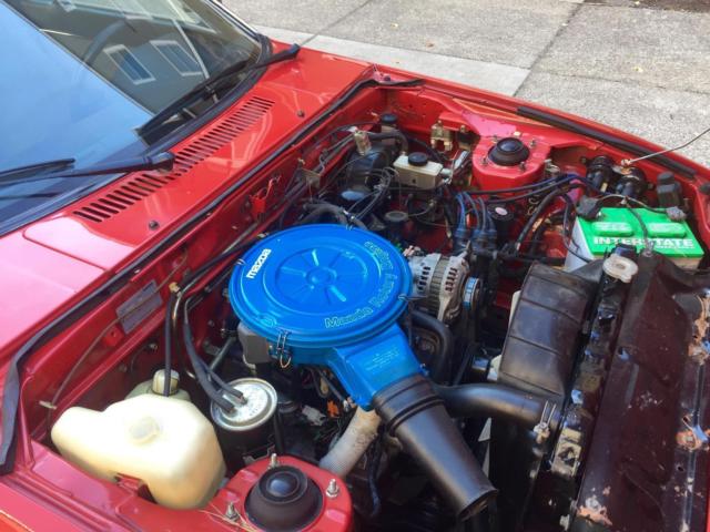 1985 Red Mazda RX-7 Hatchback