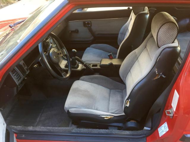 1985 Red Mazda RX-7 Hatchback