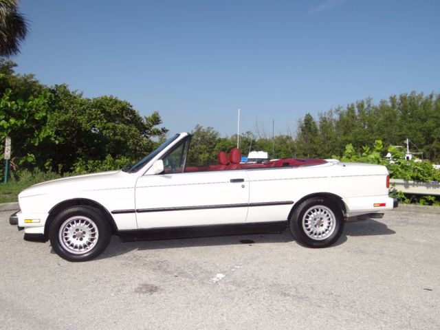1990 WHITE BMW 3-Series
