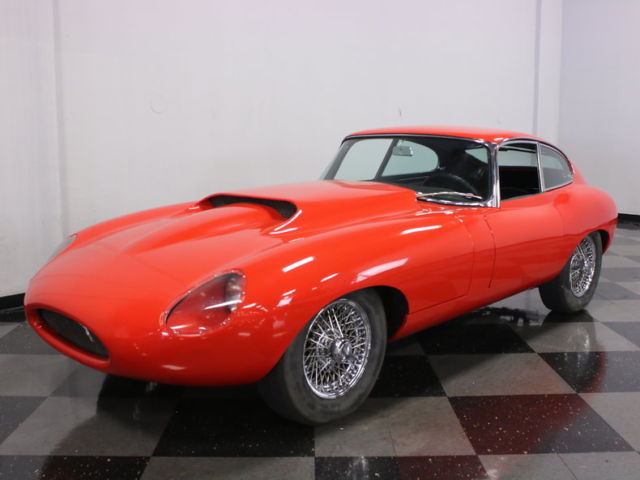 1964 Red Jaguar XKE Coupe