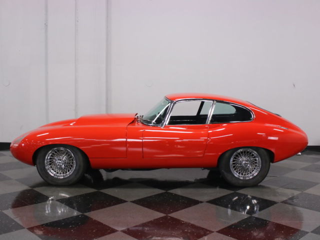 1964 Red Jaguar XKE Coupe