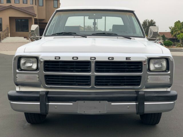1992 White Dodge Ram 2500 Extended Cab Pickup