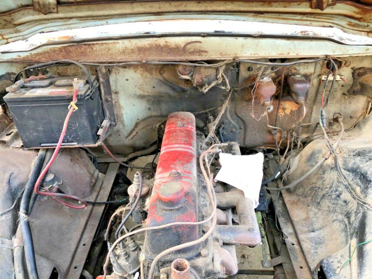 1959 Blue Ford F-100 Standard Cab Pickup