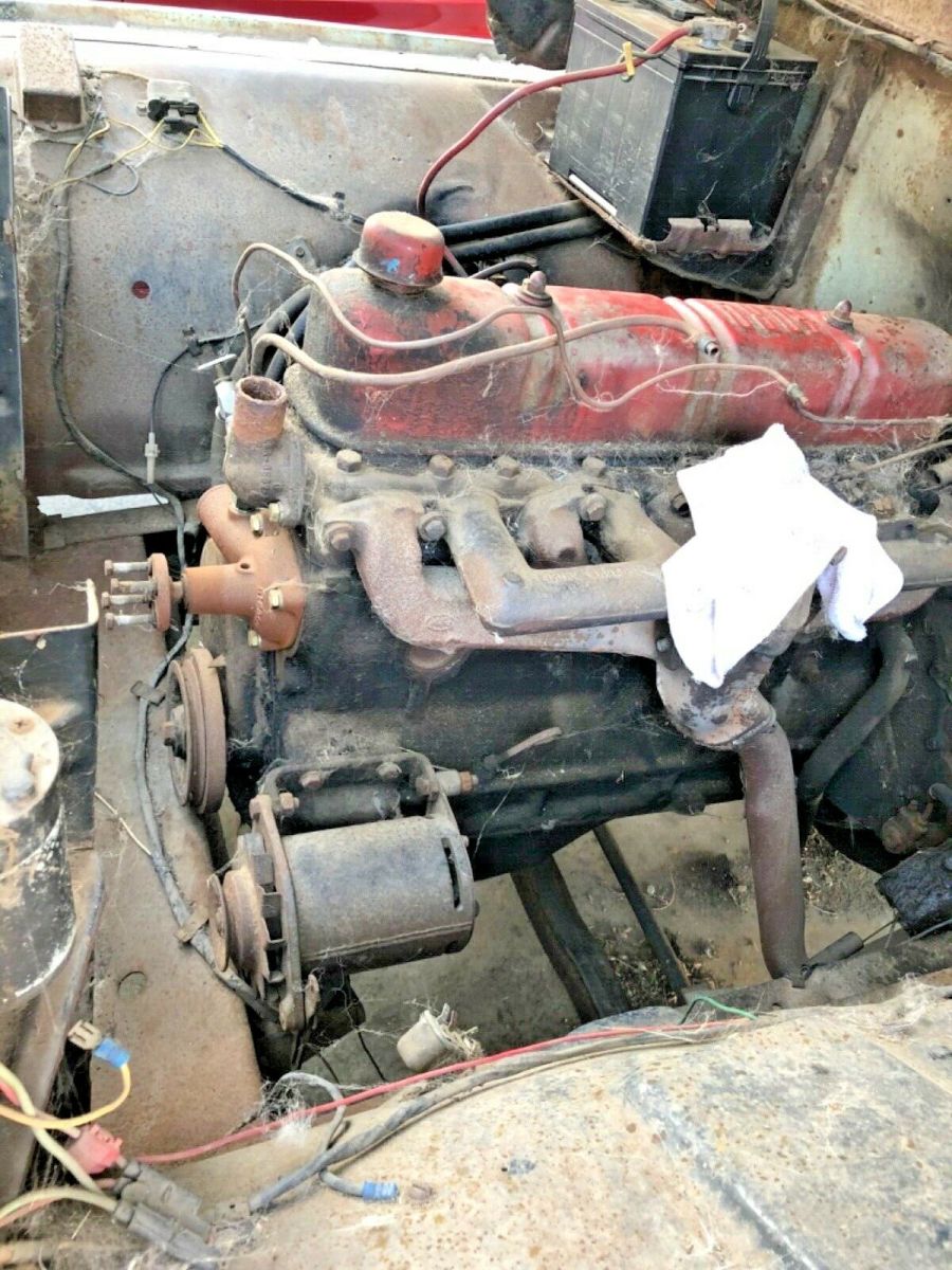 1959 Blue Ford F-100 Standard Cab Pickup