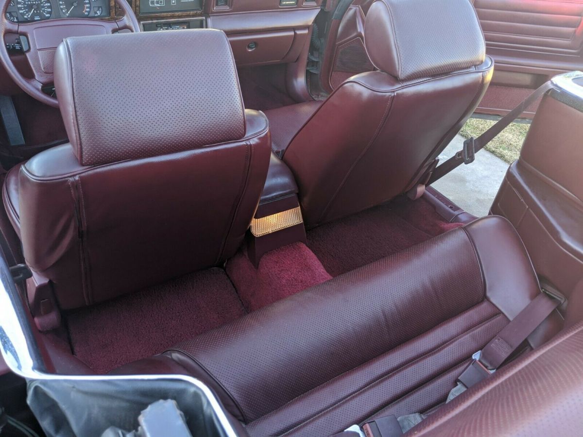 1989 Red Chrysler LeBaron Convertible