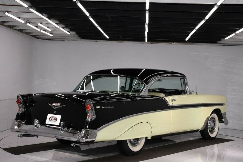 1956 Black Chevrolet Bel Air/150/210 Coupe