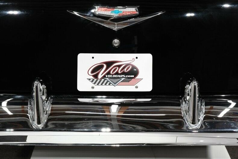1956 Black Chevrolet Bel Air/150/210 Coupe