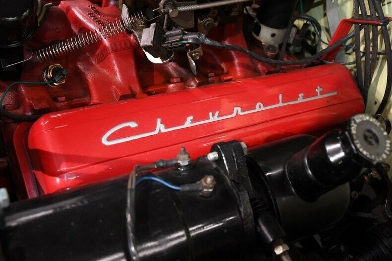 1956 Black Chevrolet Bel Air/150/210 Coupe