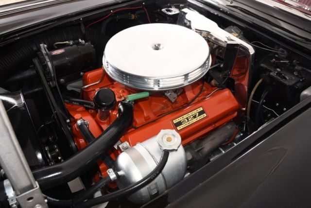 1962 Black Chevrolet Corvette Convertible