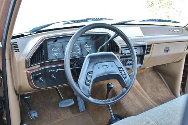 1990 Brown Ford F-150 Standard Cab Pickup