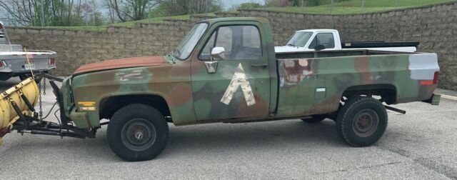 1986 Green Chevrolet C/K Pickup 3500 Standard Cab Pickup