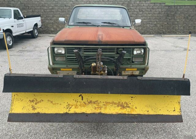 1986 Green Chevrolet C/K Pickup 3500 Standard Cab Pickup