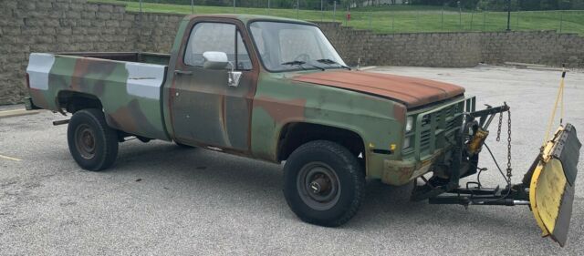 1986 Green Chevrolet C/K Pickup 3500 Standard Cab Pickup