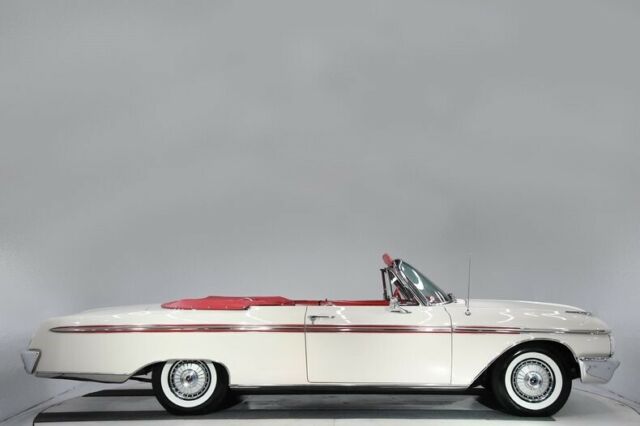 1962 White Ford Galaxie Convertible
