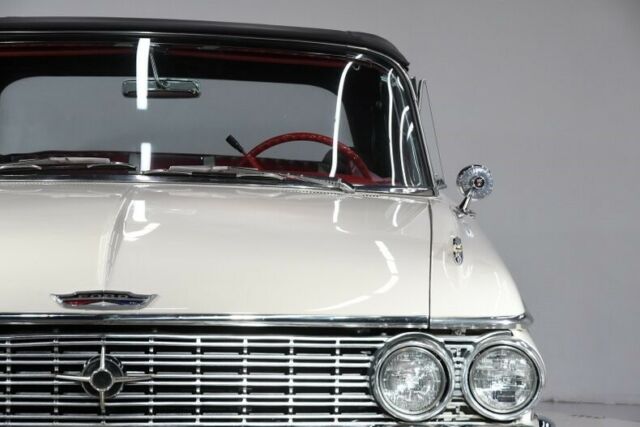 1962 White Ford Galaxie Convertible