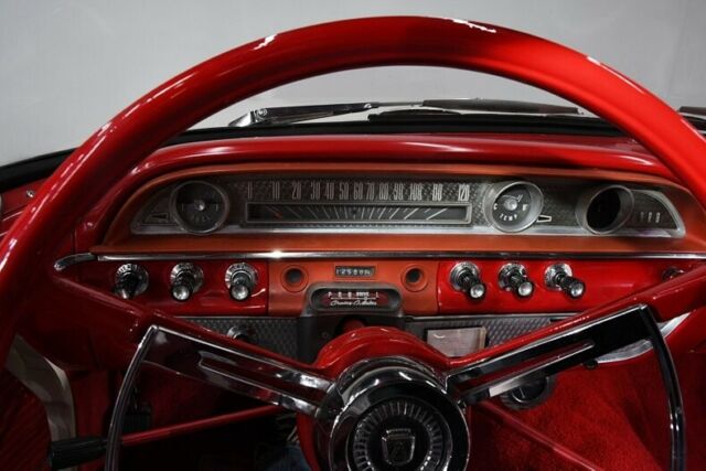 1962 White Ford Galaxie Convertible